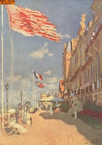 Das Hotel Des Roches Noires in Trouville nach Monet